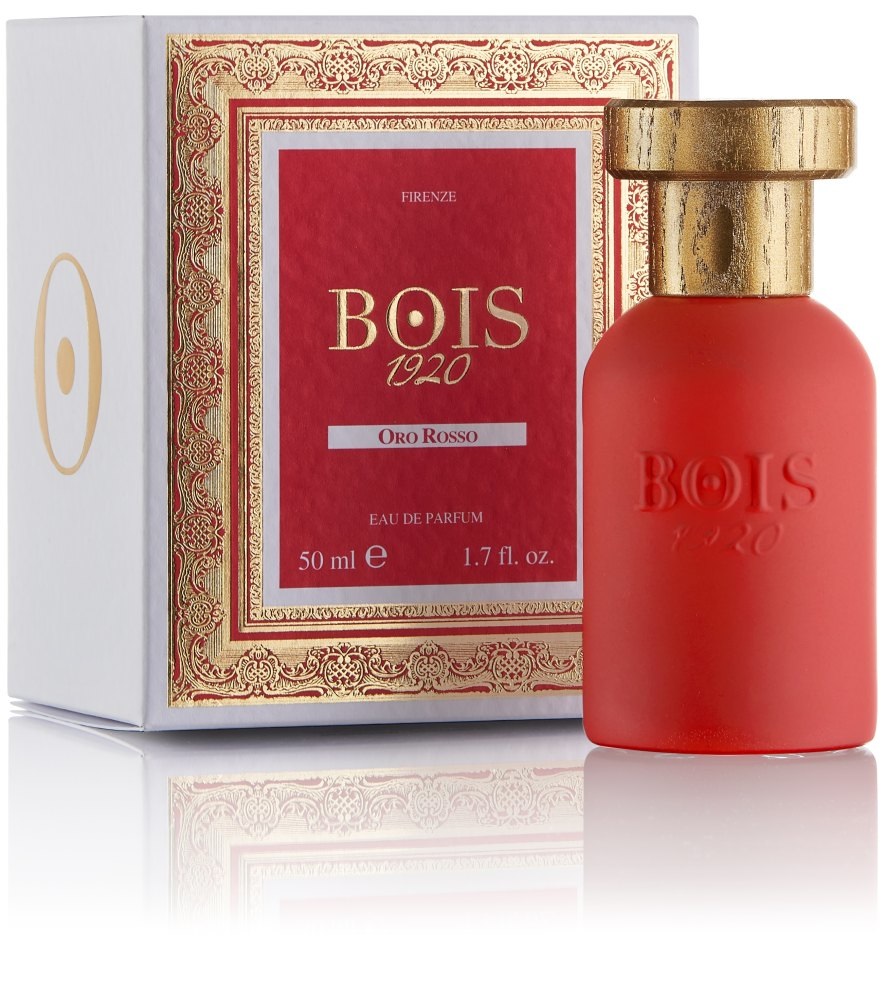 Bois 1920 Oro Rosso Eau de Parfum 50ml - Fragranza Sensuale con Gelsomino e Zafferano