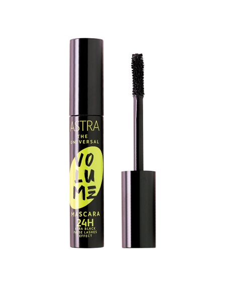 Astra The Universal Volume Mascara 24h - Volumizzante e Allungante 13 ml con Effetto Ciglia Finte