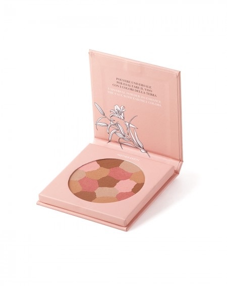 Astra Pure Beauty Mosaic Face Powder 8 g - Mother Earth, Cipria Setosa per Effetto Abbronzatura Naturale