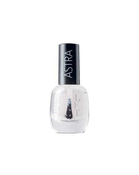 Astra Lasting Gel Effect Smalto per Unghie 01 Transparent 12 ml - Effetto Plumping e Gel, Finish Brillante e Ultra Pigmentato