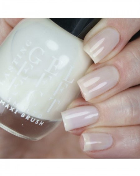 Astra Lasting Gel Effect Smalto 61 Vanilla Delight 12ml - Doppio Effetto Plumping e Gel, Facile Applicazione, Finish Brillante