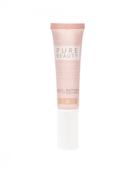 Astra Pure Beauty BB Cream 02 Light - BB Cream Idratante con Texture Cremosa e Copertura Media