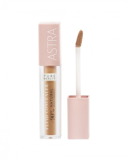 Astra Pure Beauty Fluid Concealer 03 Ginger - Correttore Fluido 5 ml con Azione Antiaging