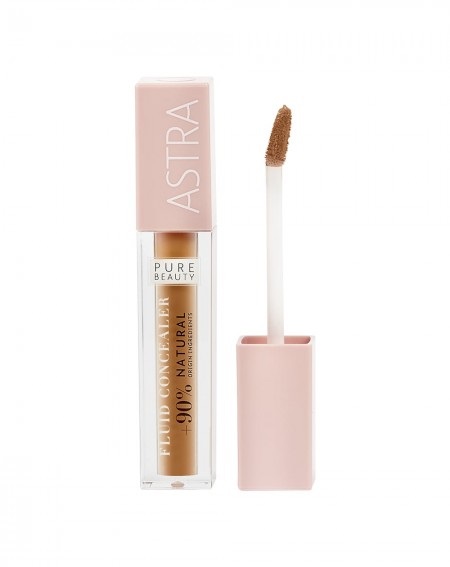 Astra Make-Up Pure Beauty Fluid Concealer 5 ml - Correttore Fluido Cinnamon 04 con Azione Antiaging