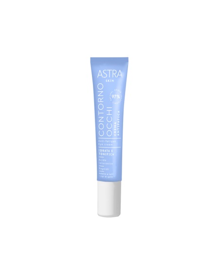 Astra Skin Crema Contorno Occhi Antifatica 15ml - Effetto Liftante, Idratante con Acido Ialuronico e Peptidi, Riduce Rughe e Occhiaie