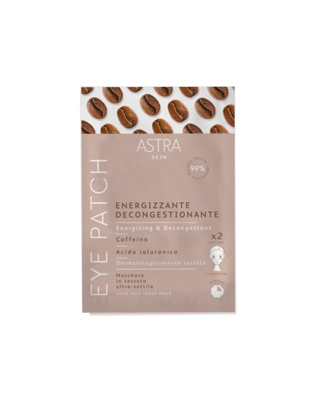 Astra Eye Patch Energizzante Decongestionante 3 ml - Patch Occhi Illuminanti e Idratanti per un Contorno Occhi Riposato e Tonificato