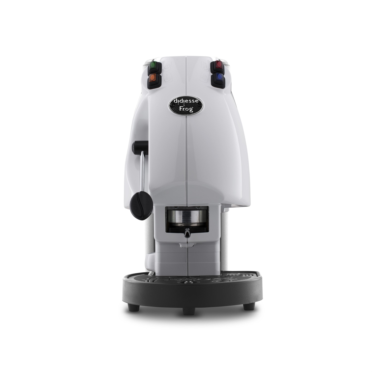 Didiesse Frog Revolution - Macchina da Caffè a Cialde, 650 W, 15 bar, Serbatoio 2 L, Bianco