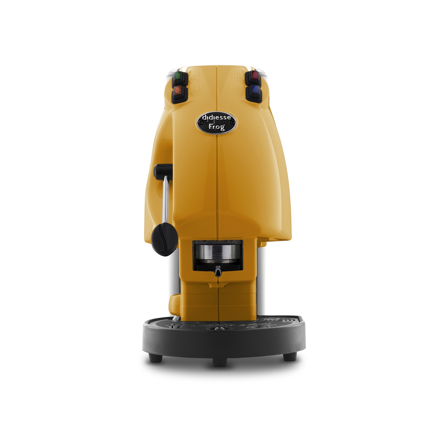 Didiesse Frog Revolution Macchina da Caffè Espresso Giallo Ocra, 650 W, Cialde Ese 44mm, 1,5 L, Automatica/Manuale