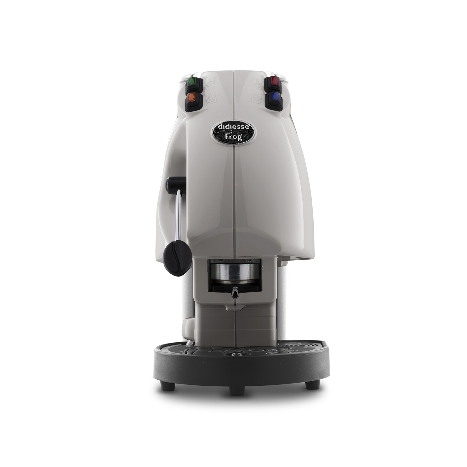 Didiesse Frog Revolution Macchina per Caffè Espresso a Cialde 44mm, Colore Gesso, 2L, 650W, 15 Bar