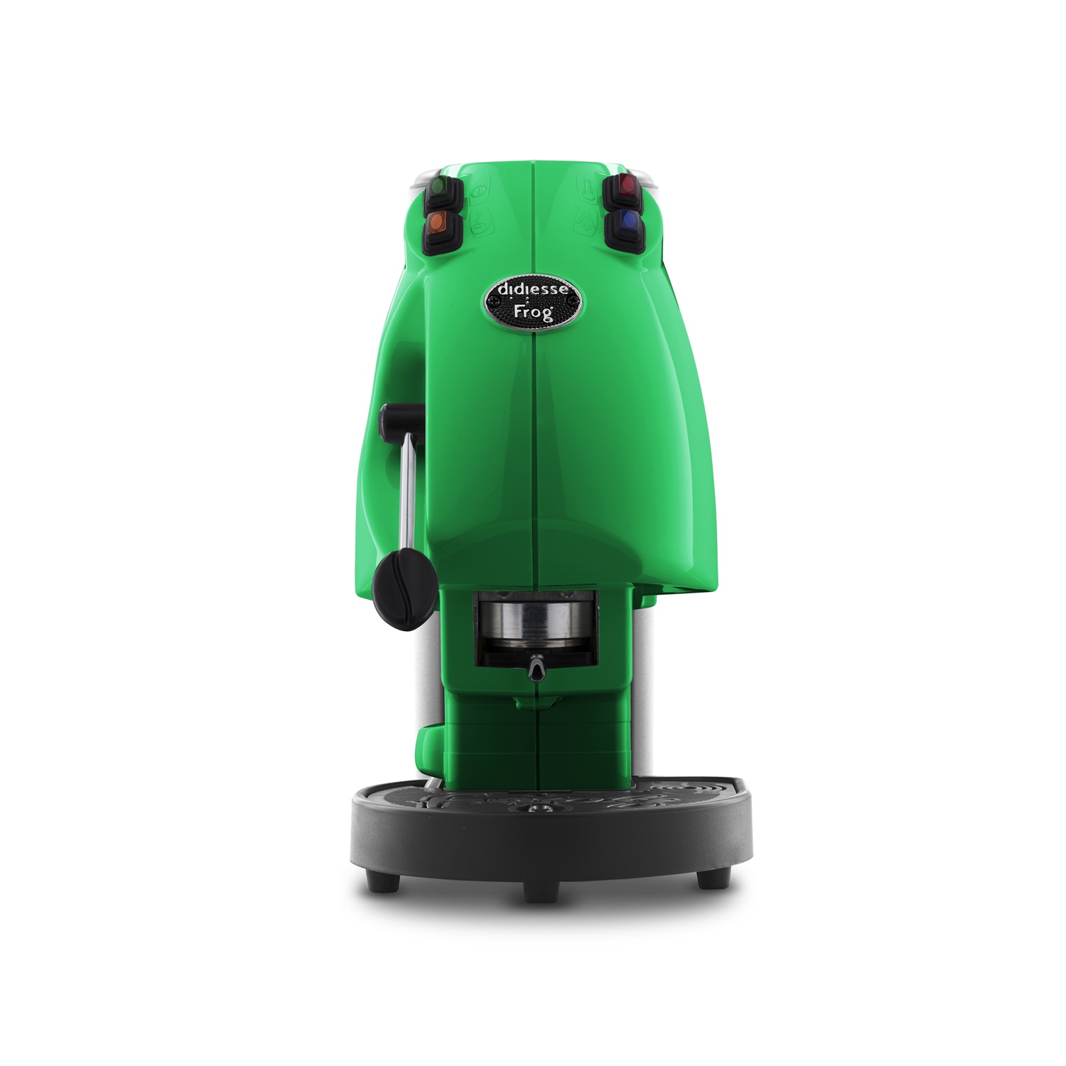 Didiesse Frog Revolution - Macchina per caffè a cialde ESE 44mm, 2 L, 650 W, Verde, Automatica/Manuale