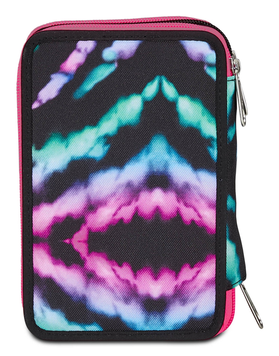Seven Astuccio Triplo 3 Zip Multi Shade Girl - 20x12,5x7 cm, 45 Pezzi, Multicolore