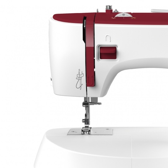Necchi K417A Macchina da Cucire Automatica - Design Anni '50, 4 Tempi, 17 Punti, 5 Anni di Garanzia