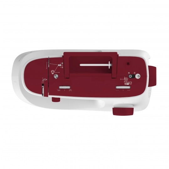 Necchi K417A Macchina da Cucire Automatica - Design Anni '50, 4 Tempi, 17 Punti, 5 Anni di Garanzia