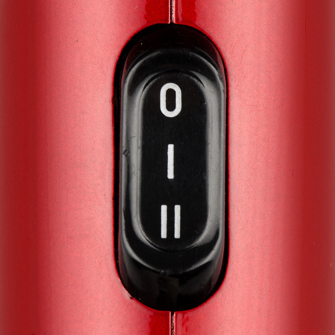 Girmi Asciugacapelli PH02 da Viaggio 1200 W Rosso - 2 Velocità, 2 Temperature, Doppio Voltaggio, Manico Pieghevole