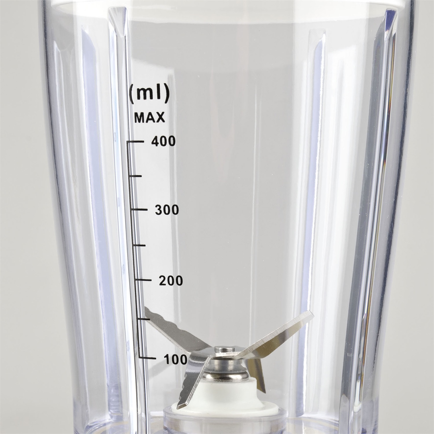 Girmi FR03 Frullatore Elettrico 170 W con 4 Lame In Acciaio Inox, Capacità 400 ml, Funzione Pulse, Colore Bianco