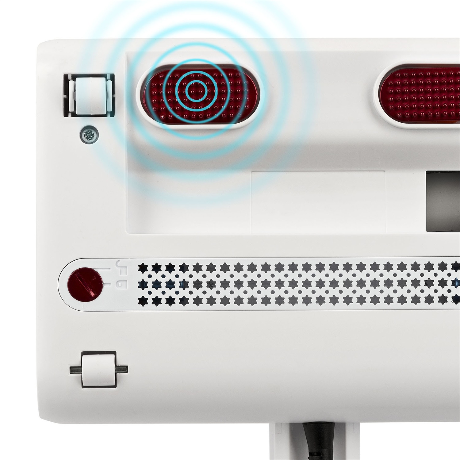 Girmi AP21 Battimaterassi Senza Filo Bianco - Aspirapolvere 300W con Luce UV e Filtro HEPA