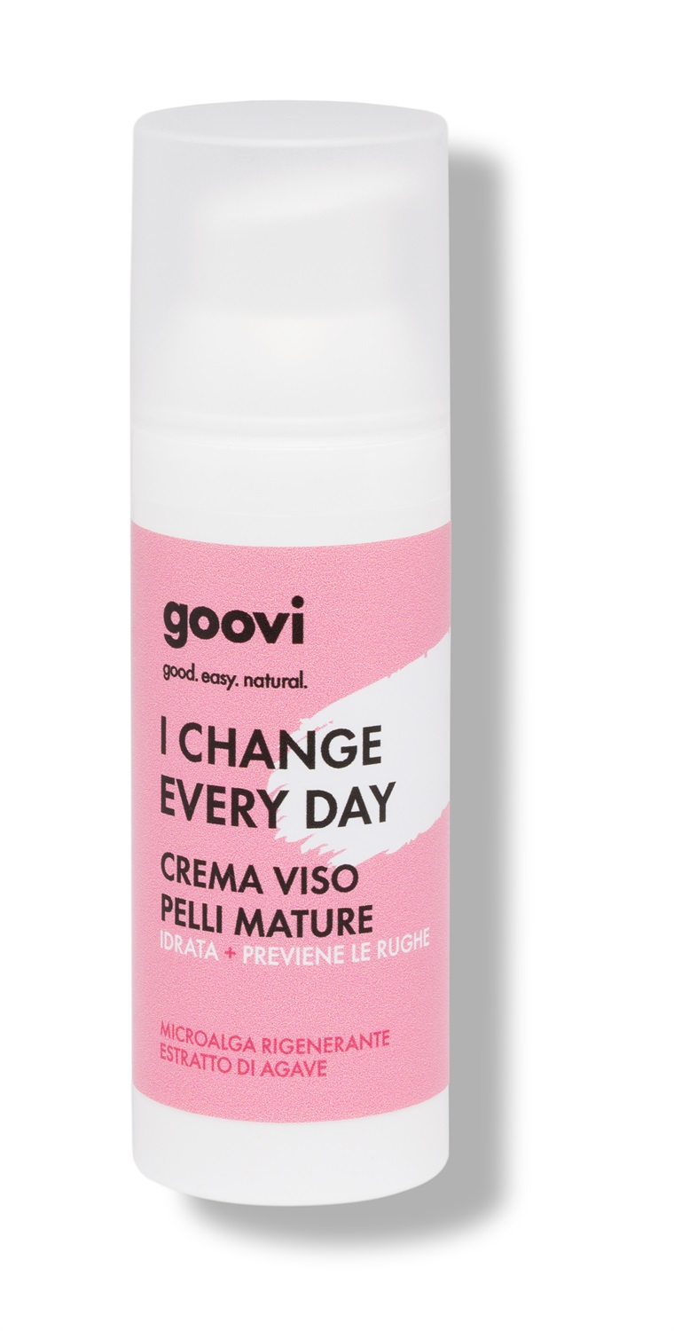 Goovi Crema Viso Pelli Mature - Idrata e Previene le Rughe - 50 ml