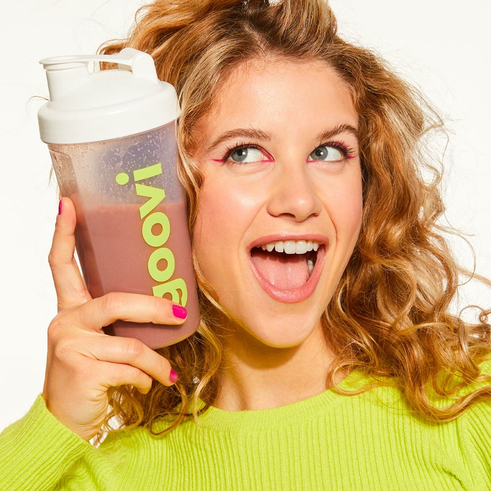 Goovi Nutry & Planty Proteine Vegetali Gusto Nocciola 260g - Integratore Vegano Senza Glutine e Lattosio