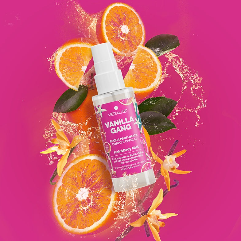 Veralab Vanilla Gang Hair & Body Mist 100 ml - Fragranza Vaniglia per Capelli e Corpo