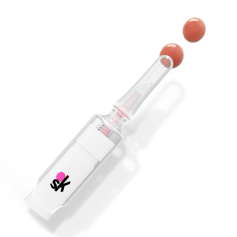 OVERSKIN Glossy Dose - Lucidalabbra Volumizzante 4,3 ML con Ingredienti Antirughe e Idratanti per Labbra Piene e Levigate