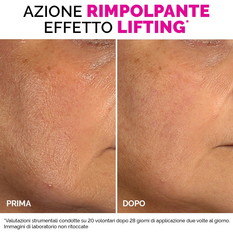 VERALAB Uplift Crema Viso Rimpolpante Opacizzante 50ml - Crema Viso Anti Age con Azione Purificante