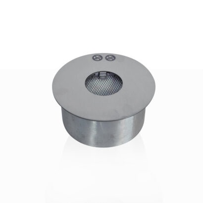 Divina Fire Bruciatore Tondo per Camino a Bioetanolo Inox 2,5 lt - d.22 cm, Capacità 2,5 lt, Tempo di Combustione 7-7,5 ore