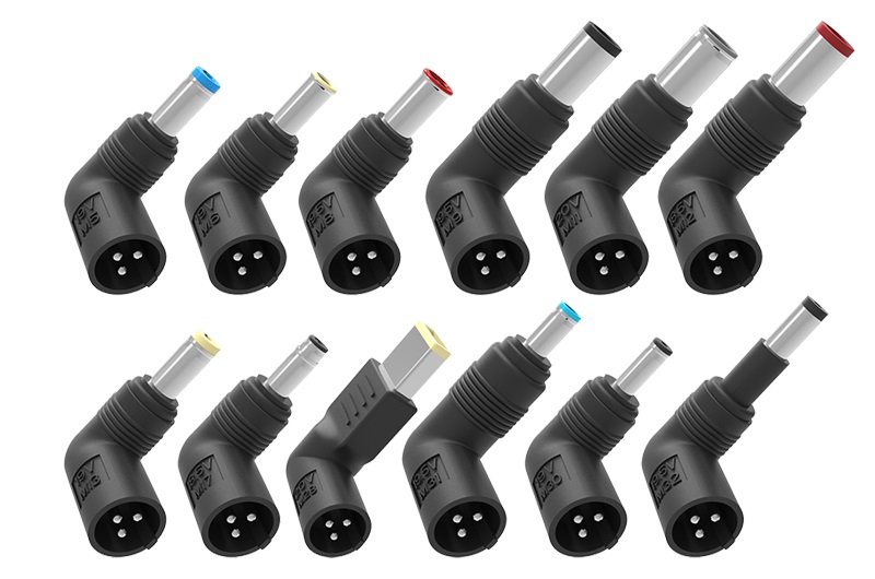 iTek Alimentatore Universale per Notebook 90W con 12 Connettori, 100/240VAC, 15/20VDC, Nero - ITNBAE90