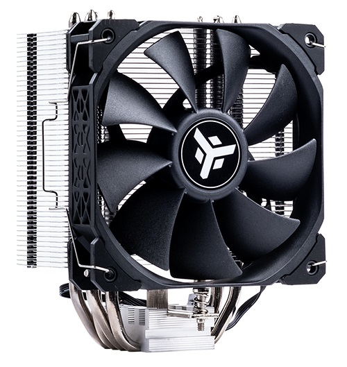 Itek ICY-4HB Dissipatore ad Aria per CPU 12 cm Nero - Socket Universale, 150W TDP, 4 HeatPipes, 800-1800 Giri/min, 31 dB