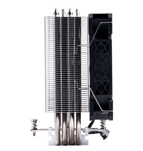 Itek ICY-4HB Dissipatore ad Aria per CPU 12 cm Nero - Socket Universale, 150W TDP, 4 HeatPipes, 800-1800 Giri/min, 31 dB