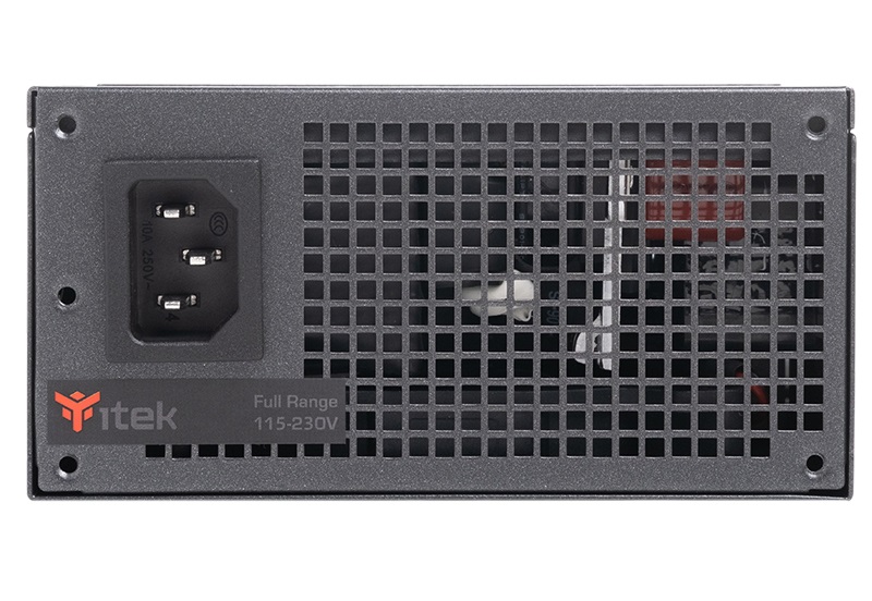 Itek GX550 EVO Alimentatore Modulare 550W 80Plus Gold SFX con Ventola FDB 92mm e Condensatori Giapponesi