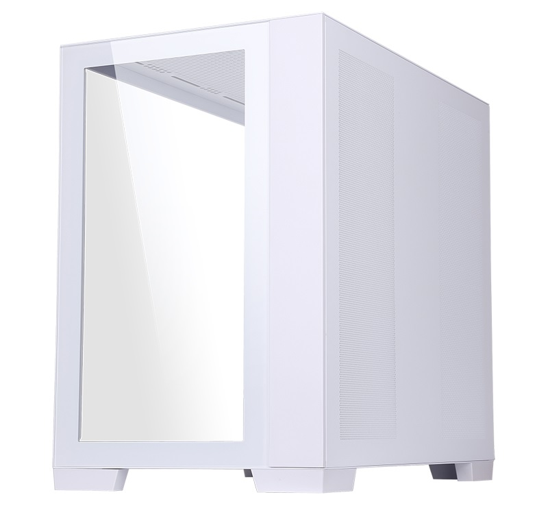 Itek ITGCADCAGW Case Gaming Tower Bianco - ATX, micro ATX, Mini-ITX, 4x12cm ARGB Fan, 2xUSB 3.0, Type-C, Pannello Vetro Temperato