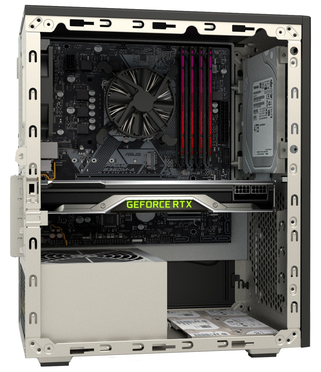 Itek ITPCODI38G2S Mini PC - Intel® Core™ i3-13100, 8 GB DDR4, 256 GB SSD, UHD Graphics 730, Compatto e Espandibile