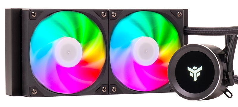 ITEK ARCTIC SPHERE LCD 240 - Kit di raffreddamento a liquido 240mm con display LCD 2.8