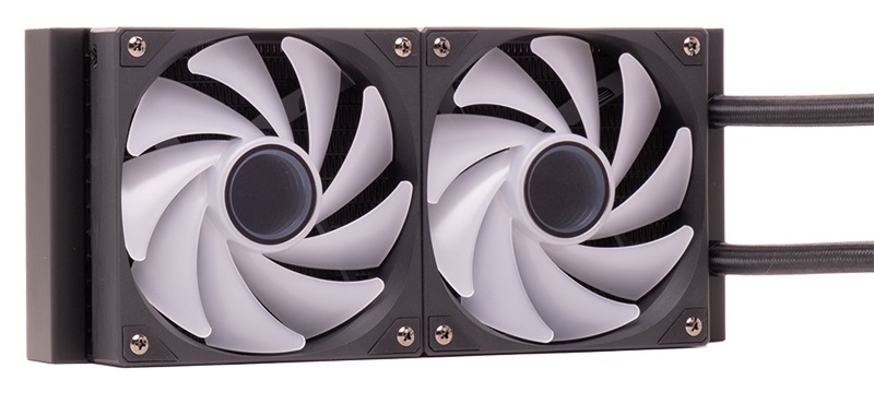 ITEK HYDRO CUBE 240B Kit di raffreddamento a liquido 240mm con ventilatore PWM ARGB, supporto per Socket AM4/AM5/LGA 1200/1366/775/1700