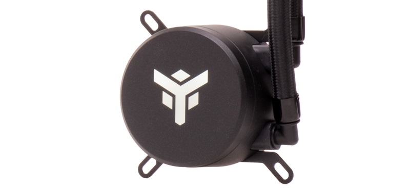 Itek ICECORE 240 Kit di Raffreddamento a Liquido 12 cm Nero - Doppia Ventola PWM, 800-1800 Giri/min, Socket Universale