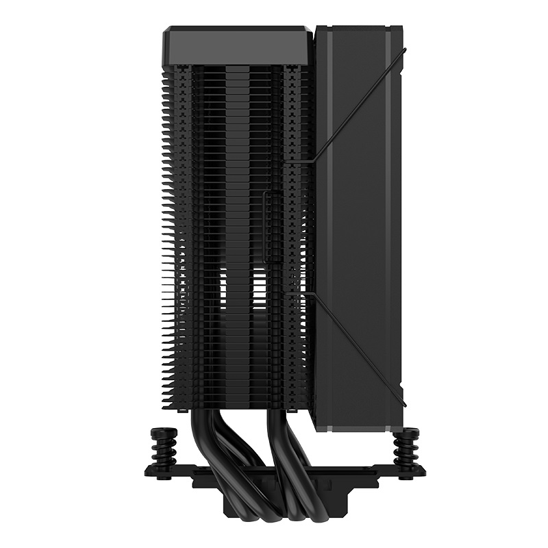 ITEK ICY-4HAT - Raffreddatore ad Aria 180W TDP con Ventilatore da 12cm, Display Digitale e Illuminazione ARGB