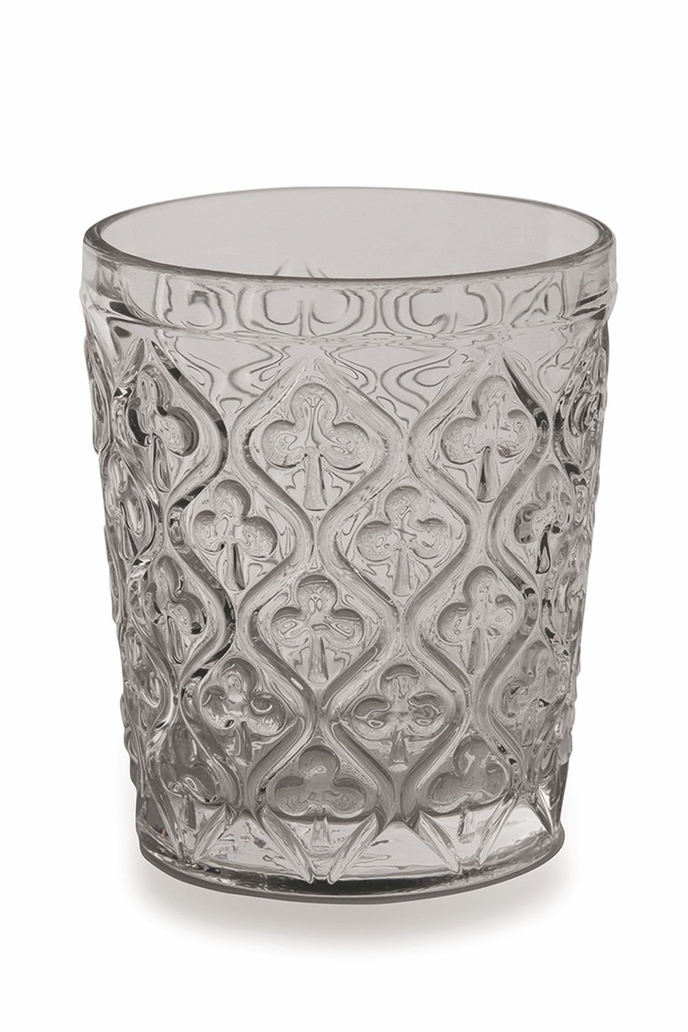 Villa d'Este Home Tivoli Marrakech Set di 6 Bicchieri Acqua in Vetro Multicolore 240 ml - Design Esotico con Arabeschi