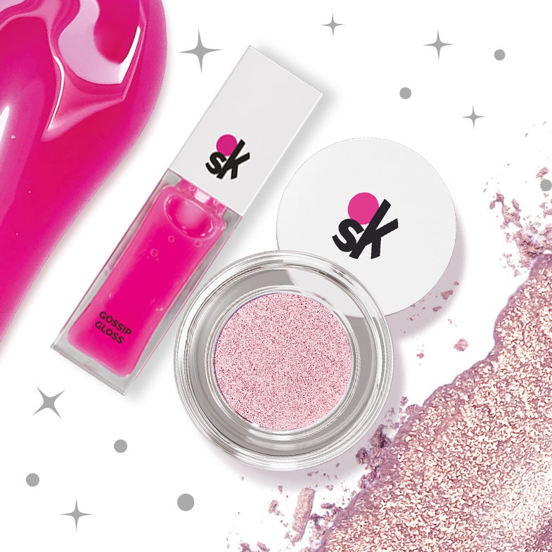 OVERSKIN Glow Vertigo - Kit Ombretto Luminoso e Lucidalabbra Effetto 3D