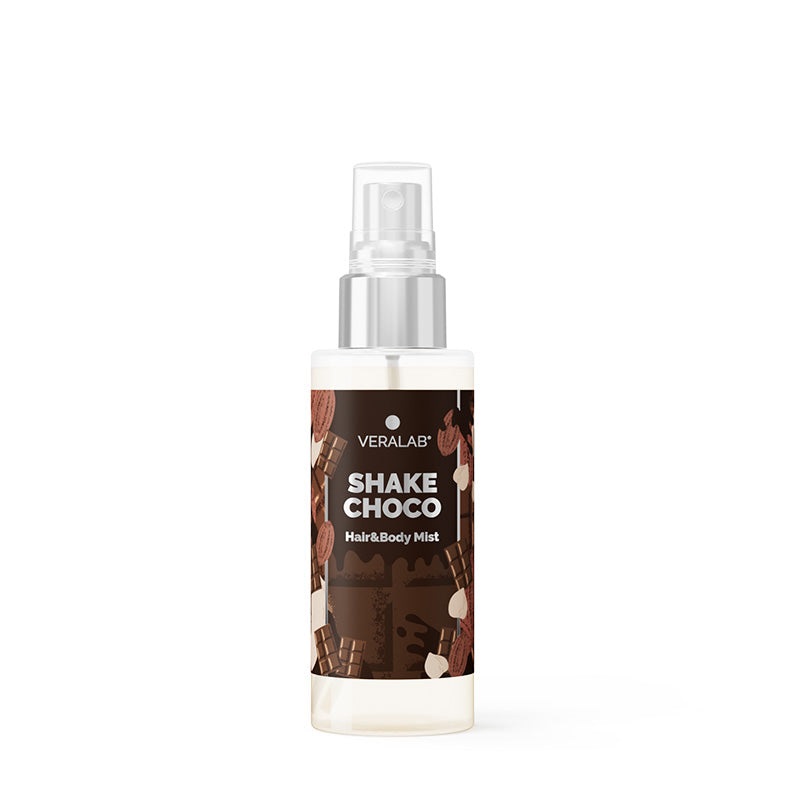 Veralab Shake Choco Hair & Body Mist 100 ml - Acqua Aromatica con Aloe Vera