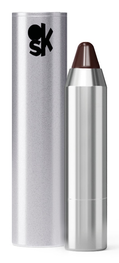 Overskin Click‘N Kiss - Rossetto Jumbo Brillante 06 Hot Cocoa con Estratto di Melograno e Olio di Ciliegia - 1,5 g