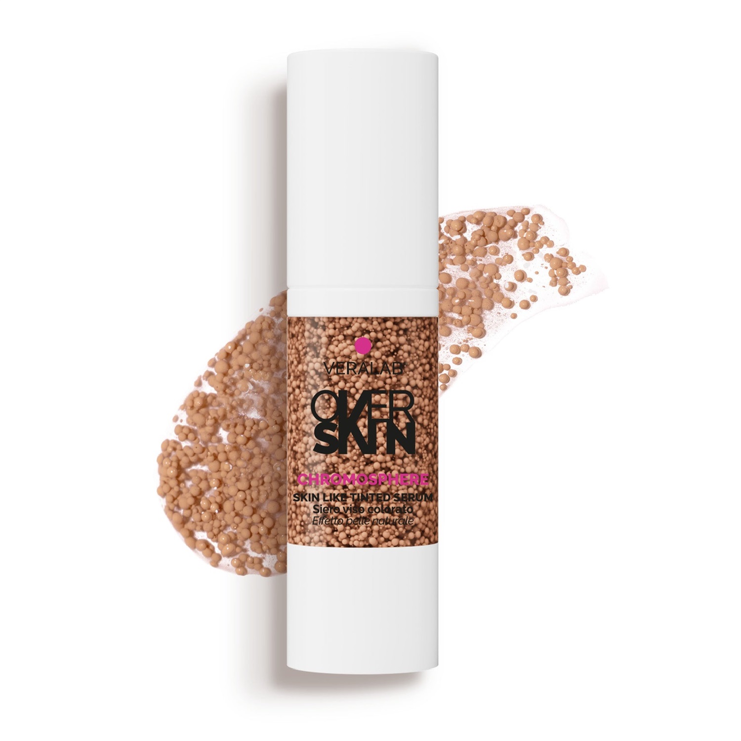 Veralab Chromosphere 05 Medium C - Sottotono Freddo Siero Viso Colorato 30 ml con Effetto Seconda Pelle e Idratazione