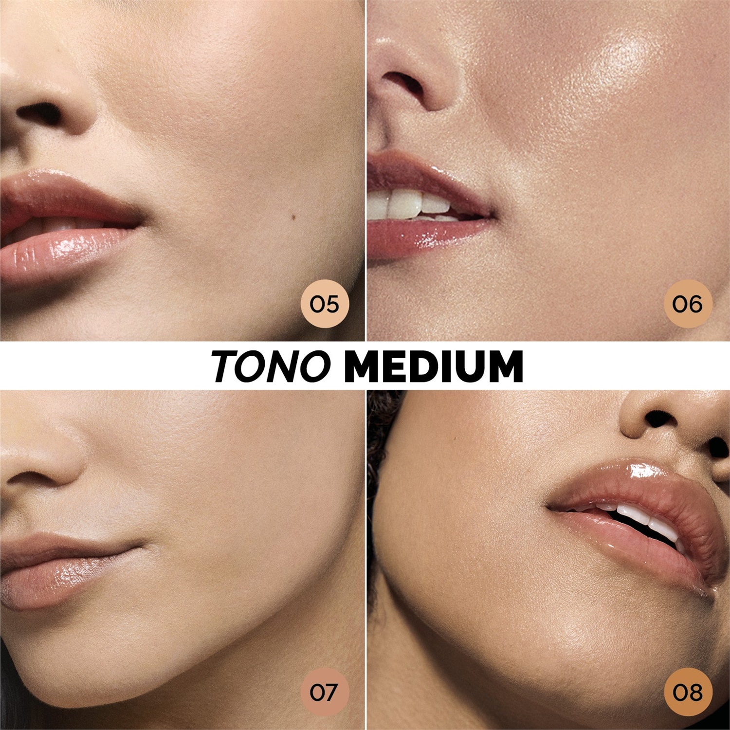 Veralab Chromosphere 05 Medium C - Sottotono Freddo Siero Viso Colorato 30 ml con Effetto Seconda Pelle e Idratazione