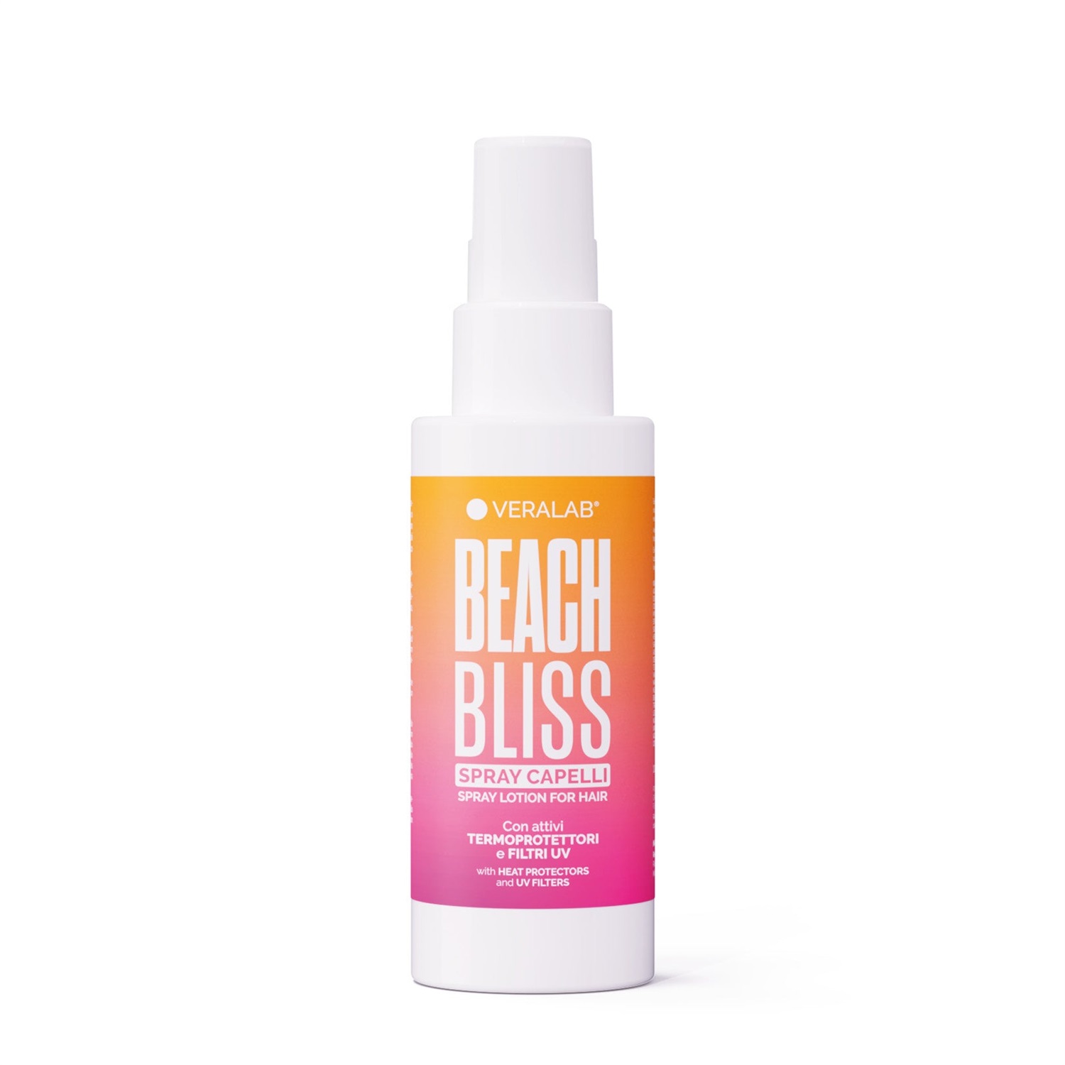 Veralab Beach Bliss Spray Termoprotettore per Capelli 100ml - Protezione Solare con Filtri UV