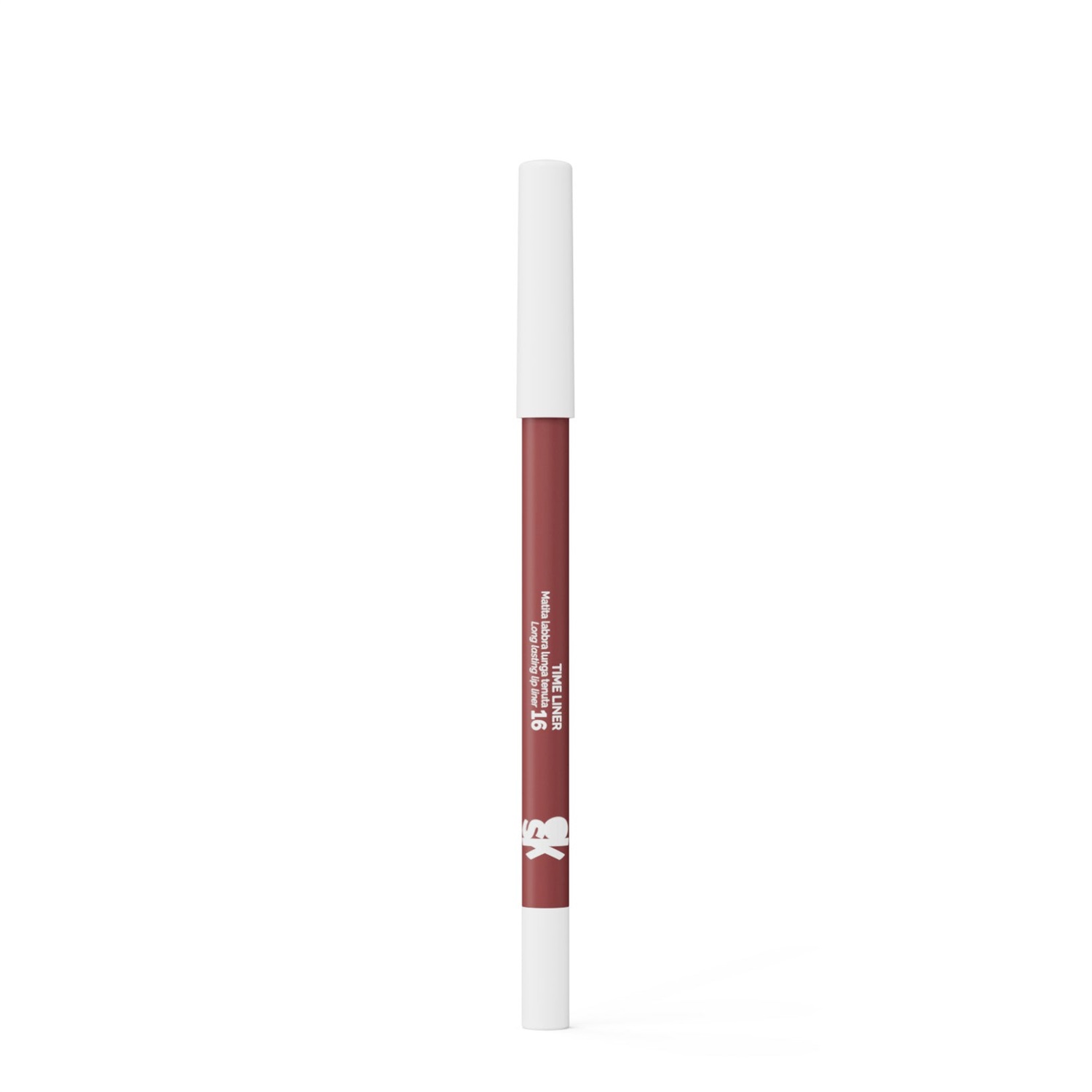 Veralab Overskin Time Liner - Matita Labbra 16 Selene, Marrone Medio Neutro, 1,2g, Lunga Durata