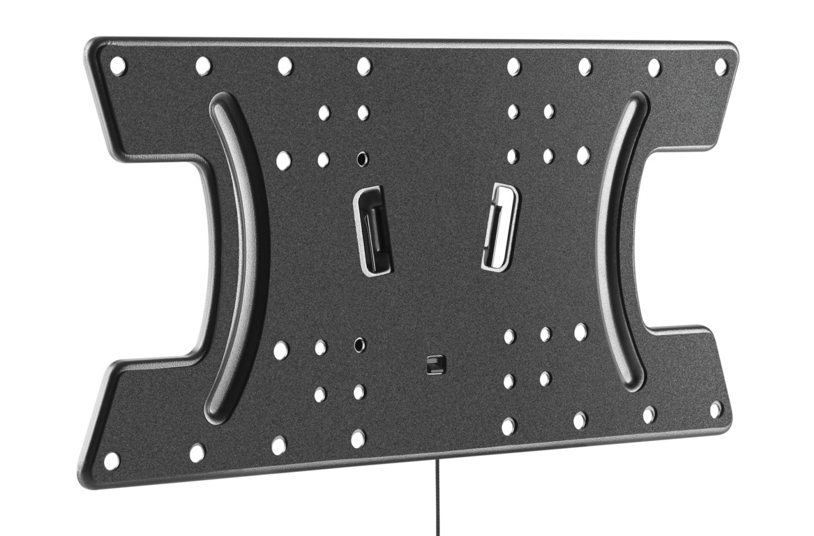 Munari SP 729 Supporto Murale Inclinabile Nero - Capacità 30 kg, Compatibile con Interfacce 100x100 mm a 400x200 mm