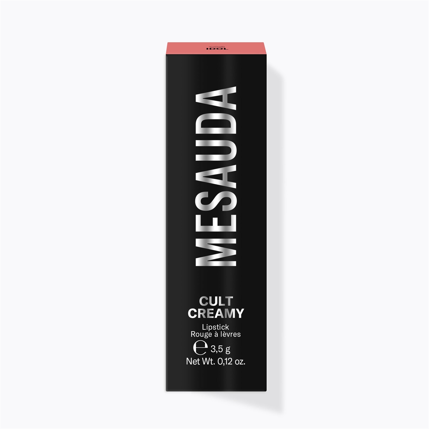 MESAUDA Cult Creamy Rossetto Cremoso 103 Idol Nude - 3,5 g, Fondente e Brillantezza Intensa
