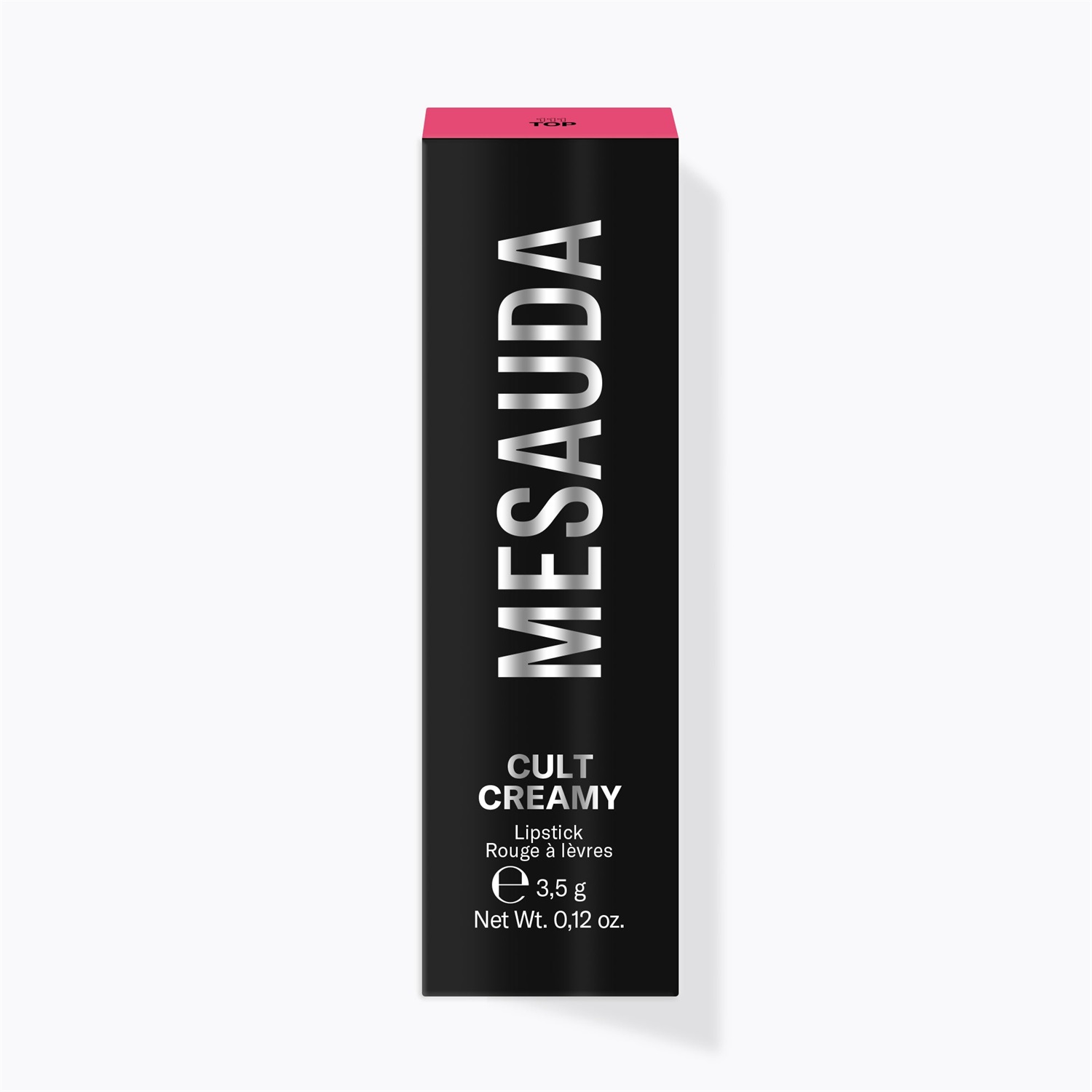 MESAUDA Cult Creamy Lipstick 111 Top - Rossetto Cremoso Fondente con Brillantezza Intensa 3,5 gr