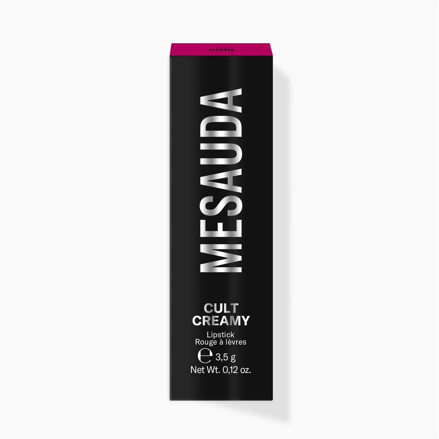 MESAUDA Cult Creamy Rossetto Cremoso 112 Cool - 3,5 g, Fondente e Brillantezza Intensa