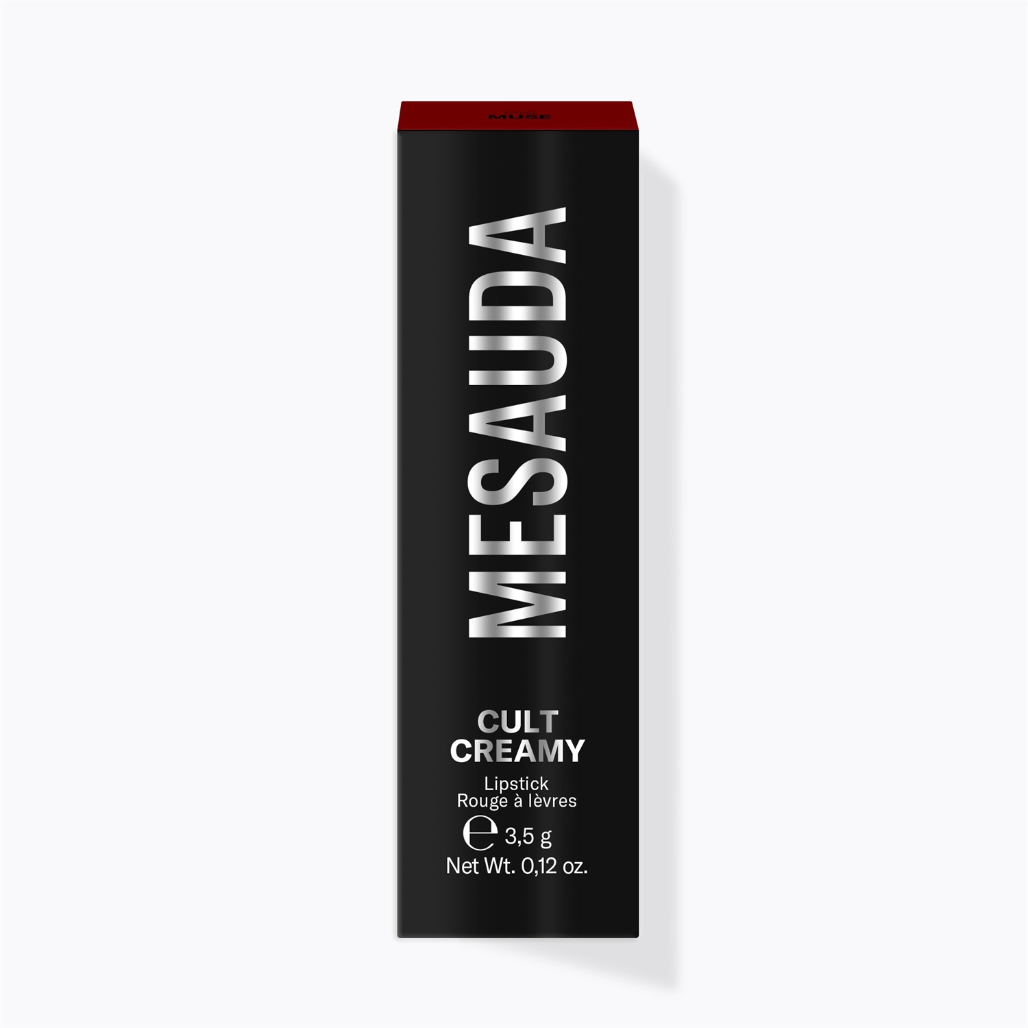 MESAUDA Cult Creamy Rossetto 114 Muse - 3,5 g, Cremoso e Fondente con Brillantezza Intensa