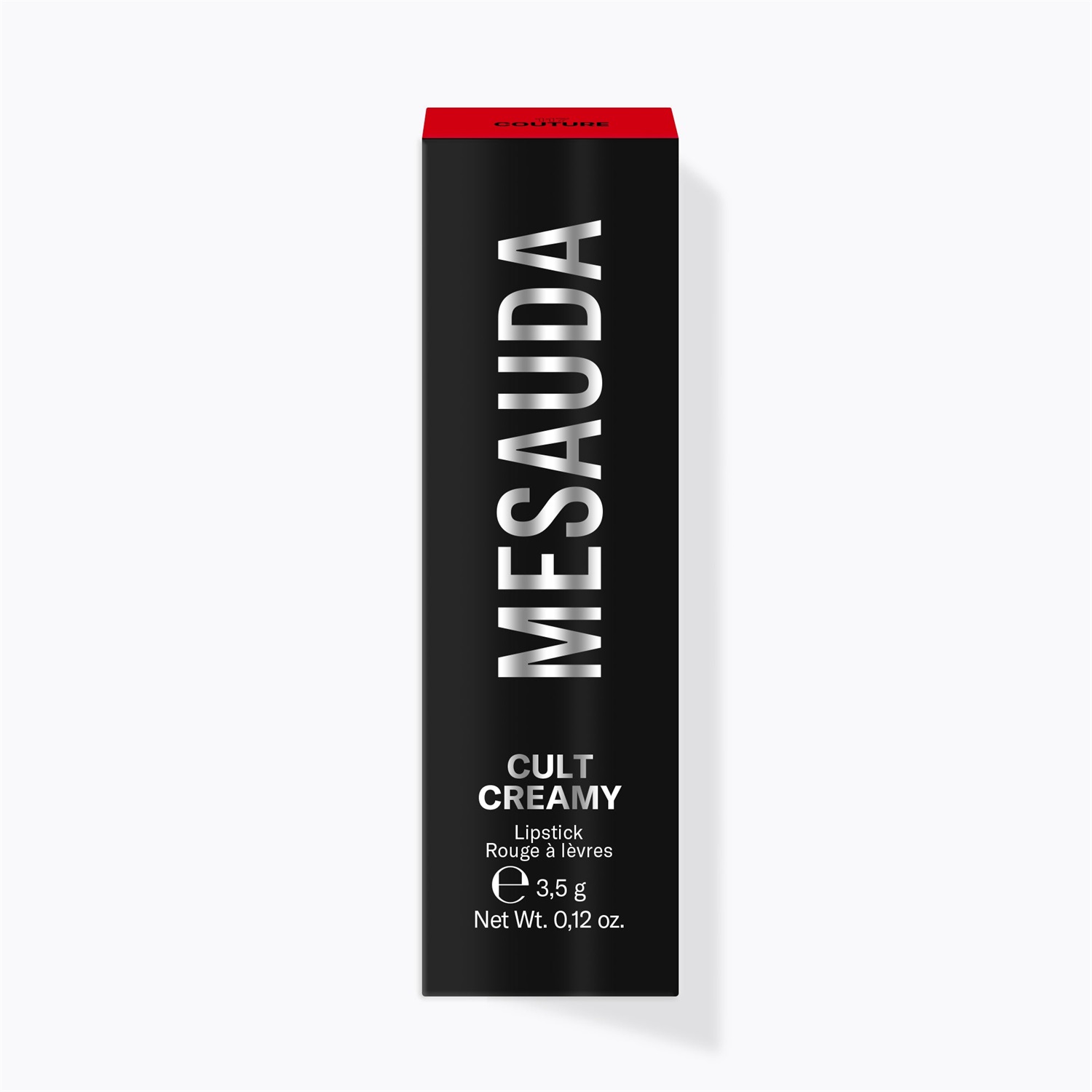 MESAUDA Cult Creamy Lipstick 117 Couture - Rossetto Cremoso 3,5 g con Brillantezza Intensa